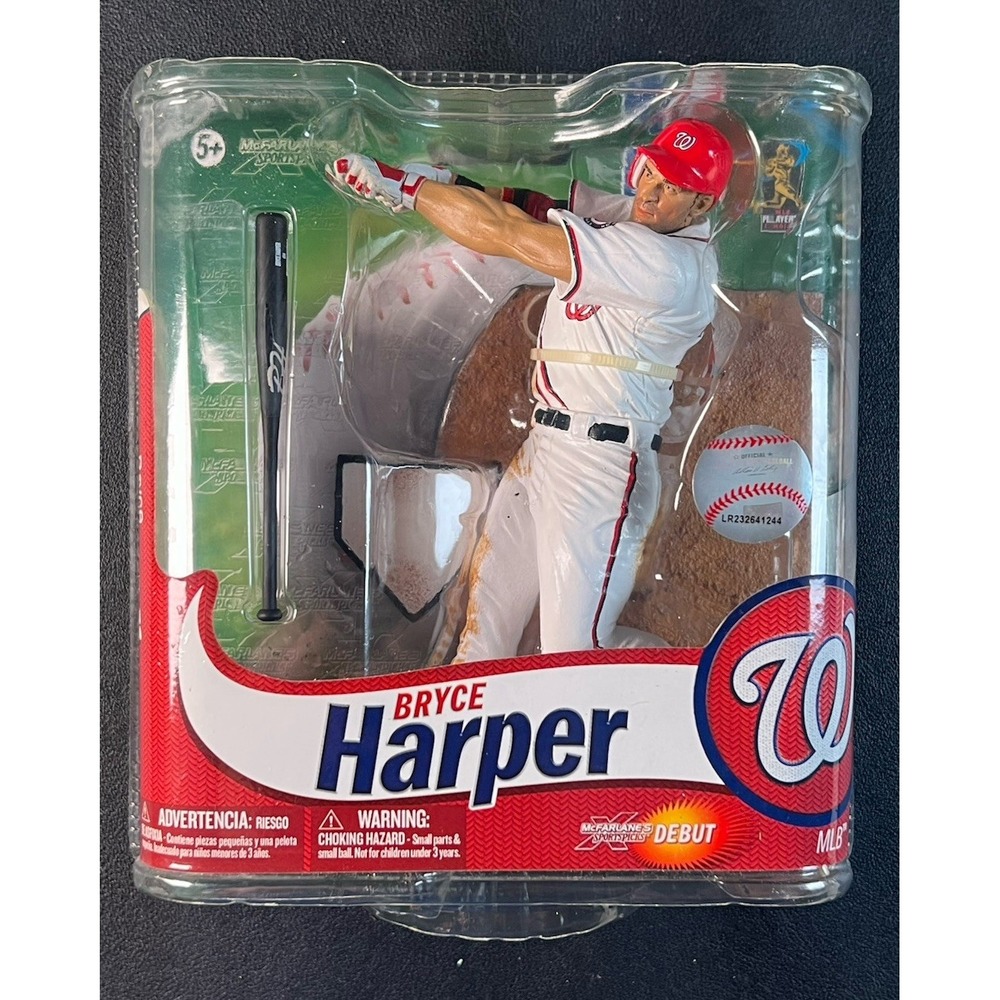 McFarlane Sportspicks MLB Series 31 Debut Bryce Harper Washington Nationals J1